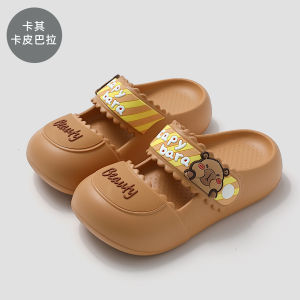 [Free Shipping] Cartoon Eva Slippers For Women Cute ChildrenS Outdoor Sandals Non-Slip Closed-Toe Thick-Soled Sandals For Women In Summer