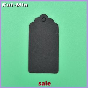 Kui-Min 100PCS Gift tag Hemp String Not Included Wedding Party Paper Tag Price Label Hang Tag
