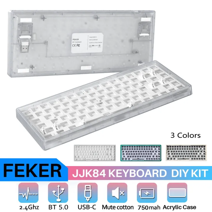 Bộ FEKER JJK84 T1 75% Chính Hãng Bộ Bàn Phím Cơ Chơi Game Có Dây ...