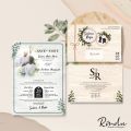 [100 pcs] Blangko Undangan Pernikahan - Blangko Undangan Nikah Kosongan Rindu 09. 