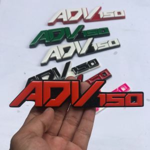 EMBLEM MOTOR ADV150 AKSESORIES VARIASI MOTOR HARGA SEPASANG 3 DIMENSI TIMBUL