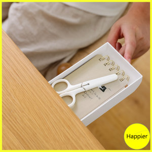 Hộp Ngăn Kéo Dán Bàn Tiện Lợi - Happier