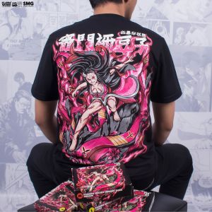 CLOWOR Kamado Nezuko Berserk Mode Nezuko Adult Demon Demon Slayer Anime Kimetsu no Yaiba T-shirt Kaos