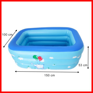 ♥♥♥ BabySPA 3 Layer Rectangular Pool for Kids 150 X 100 X 42cm