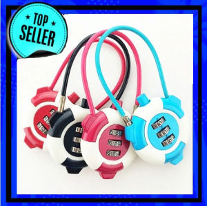 Kunci Gembok Koper Pin Angka Anti Maling - Gembok Angka 3 Digit Sepeda Koper dll - Kunci Keamanan