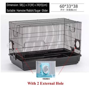 【READY-STOCK】60 Hamster Cage Hamster House Complete Set Deluxe Hamster Cage Small Animal Full Set Cage仓鼠笼子套餐组合 仓鼠组合笼子套餐