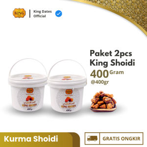 PAKET 2 Kurma Shoidi 400gr I Kurma King Shoidi Kemasan Ember
