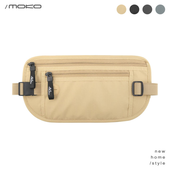 MoKo Secure Travel Money Belt, Undercover Hidden RFID Blocking Travel  Wallet, Anti-Theft Passport Wallets for Men and Women Lazada PH