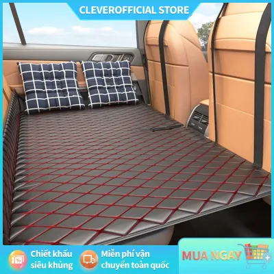 ⚡Miễn Phí Vận Chuyển⚡Đệm ô tô nằm ngủ gấp gọn bằng da cao cấp nệm xe hơi ghế sau cho xe 4 5 7 chỗ