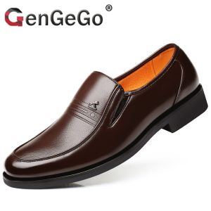 Mens Leather Shoes for Men School Business Shoes For Men Mens Formal Genuine Leather Black Shoes For Men