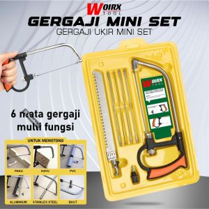 Gergaji Ukir Serbaguna Gergaji Besi Kaca Kayu Magic Saw Mini Gergaji Tangan Multifungsi WOIRX TOOL