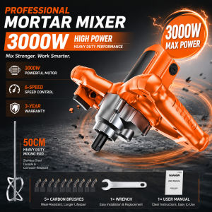 【Local shipping】DEKES Original Multifunctional Electric Mixer Concrete Paint Blender Cement Mixing