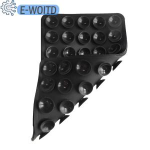 【E-WOITD】 แผ่นดูดติดด้านหลัง1ชิ้นสำหรับแผ่นยึดติด40แผ่นดูดซิลิโคนสองด้านสำหรับยึดติดกับโทรศัพท์มือถือ