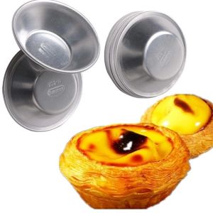 {AGNES]Egg Tart Mold Cake Tart Mould Baking Tool Cupcake Egg Tart Fruit Tart Mold Kitchen Baking