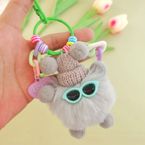 Gantungan Kunci Hiasan Tas Boneka Coal Balls Monster Phone Strap Boneka Lucu