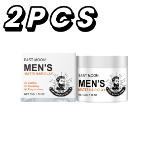 codMens Styling Wax Long Lasting Holding Cream Non Greasy Fluffy Texture Hair Oil Clay Mud Headress Salon Refreshing Hair Wax