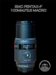 SMC PENTAX-F 100MM.F2.8 MACRO  PENTAX AF K MOUNT