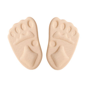 1/2Pairs 3D Thickened Sponge Forefoot Insole Women High Heels Half Sole Shoe Pads Soft Sweat-absorbing Breathable Air Cushioned Shoe Sole