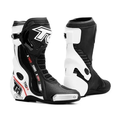 Xtwo TR Tiger X2 Sport Motorcycle Boots - CE Certified Racing & Street Boots Anti-Slip & Breathable