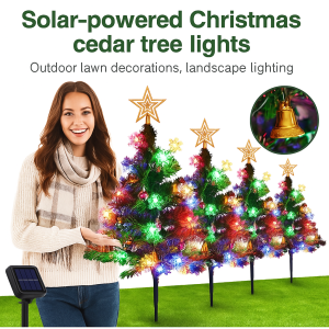 Solar Lawn Lights Christmas Day Ambiance Decoration Outdoor Garden Lights Lawn Decoration Landscape