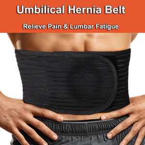 NEENCA Umbilical Hernia Belt Brace – for Women and Men – Abdominal Hernia Binder for Belly Button Navel Hernia Support Helps Relieve Pain - for Incisional Epigastric Ventral Inguinal