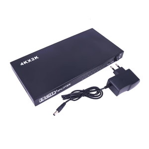 4K60Hz HDTV 1x8 Splitter With Dynamic EDID Management Enables Synchronized Video Output Across Multiple TVs And Projecto