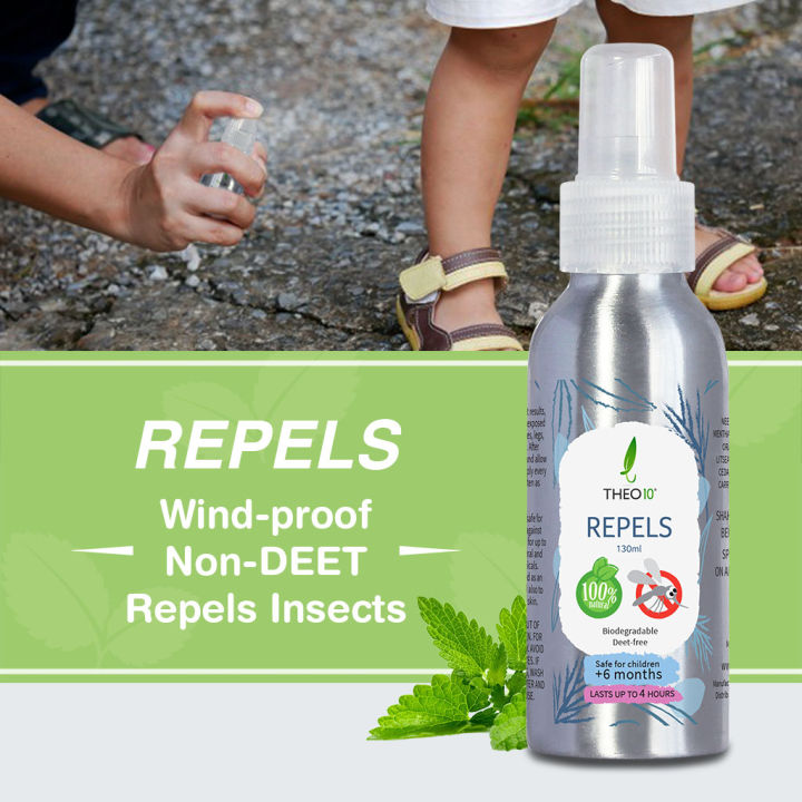 Theo10® Repels DEET Free, Kid Friendly, Natural Lazada Singapore