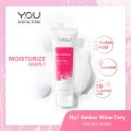 Y.O.U Hy! AMINO FACIAL WASH/ SABUN PEMBERSIH WAJAH 100 GRAM. 