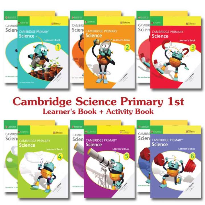 [Trọn bộ] Cambridge Primary Science (1st Edition) - 6 Levels (Learner's ...