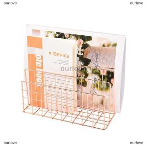 [COD] ourlove INS ชั้นเก็บของเหล็กแบบมินิมอลชั้นจัดระเบียบโต๊ะชั้นเก็บหนังสืออเนกประสงค์