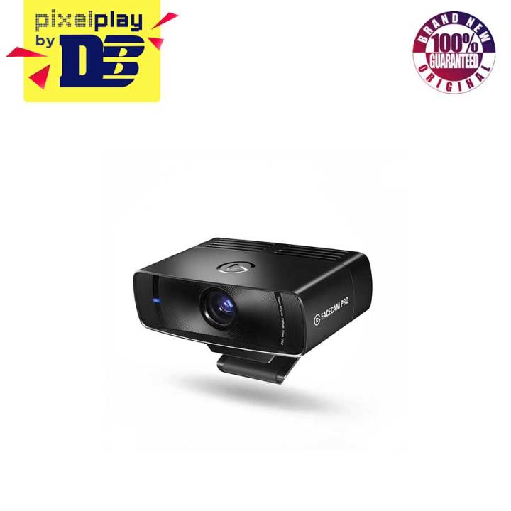 Elgato FaceCam Pro Premium 4K Webcam Local Manufacturer Warranty