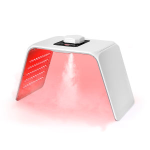 【Local delivery】Foreverlily Foldable Photon 7 Colors PDT LED Face Mask Machine Light Therapy Nano Spray Facial SPA Acne Wrinkle Removal Skin Care Beauty Tools