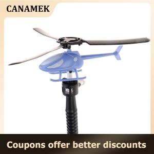 【 CANAMEK 】 Children aviation model handle pull plane outdoor toys for baby helicopter toy