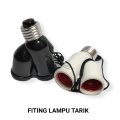 Visalux Fiting Lampu Tarik / Fiting Tarik Cabang 2. 