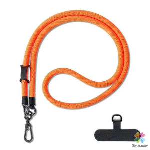 MD สายคล้องโทรศัพท์มือถือ/สายคล้องคอ ถอดออกได้ ปรับได้ ความยาว 120cm เชือกหนา phone lanyard