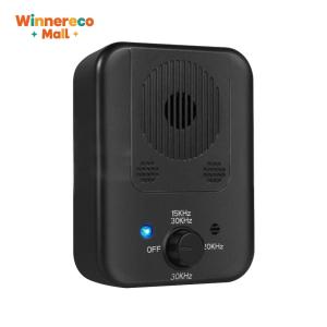 อุปกรณ์หยุดเห่าด้วยคลื่นอัลตราโซนิกสำหรับสุนัข เครื่องฝึกอบรมกลางแจ้งพร้อมรีโมทคอนโทรล ลดเสียงรบกวนเพื่อความสงบและพฤติกรรมดีของสุนัข