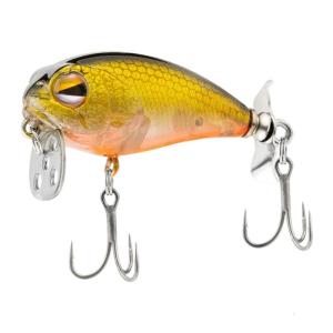 Propellers Fishing Lures With Metal Bubble Baffles and Floating for Enhances Attraction in Lake and Rivers