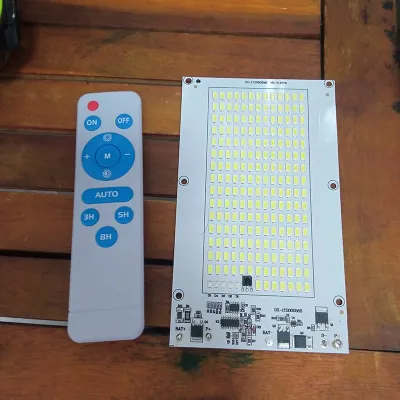 Chip LED Đèn Đường Năng Lượng Mặt Trời 100W 3.2V Kèm Remote - 5730 Chiếu Sáng Hiệu Quả