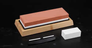 HOL [Full set of high quality] 3000/8000 grindstone sharpening stone water stone rubber stone with bracket