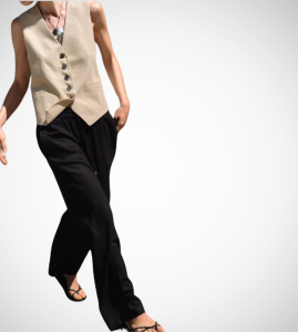 Cleo Drawstring Full Length Trouser