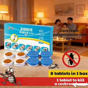 24/pc [Special Offer] Powerful Cockroach Gel Bait – Kills Cockroaches on Contact! Safe for Humans and Pets厚生蟑螂药