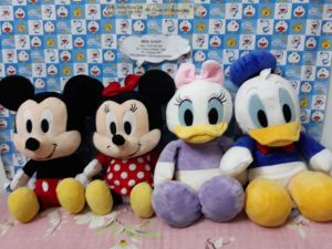[HCM]Trọn Bộ Gấu Bông Chuột Mickey Và Các Bạn Trong Film Mickey Mouse Clup House Hàng Chính Hãng Disney