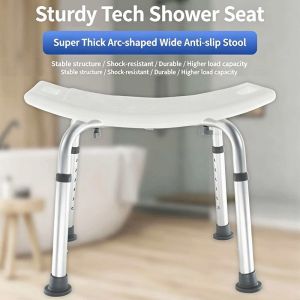 Vitality Elderly Shower Chair Height Adjustable Anti-slip Pregnant Bath Chair Light Bath Tub Shower Chair