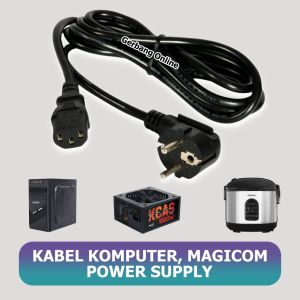 Kabel Power CPU PC Komputer Adaptor Laptop Monitor Magicom Printer Power Supply