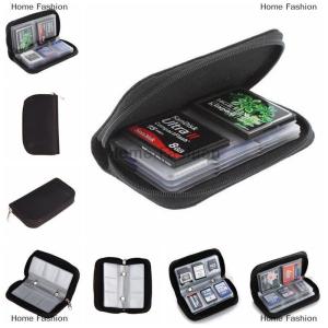 [COD] Home Fashion Hot SDHC MMC CF Micro SD Memory Card Storage Carrying Pouch Case Holder Wallet