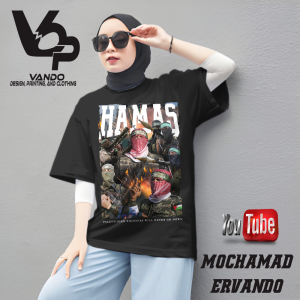 KAOS PEJUANG PALESTINE ABU UBAIDAH HAMAS TERBARU / BAJU KAOS SAVE PALESTINE