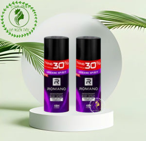 Combo 2 Xịt Khử Mùi Romano 195ml – Attitude Gentleman Force Classic Ngăn Mùi Lâu