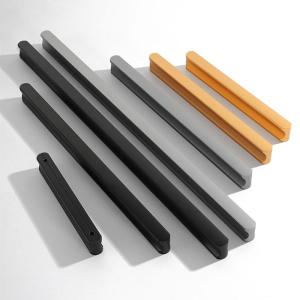 LMS70 คุณภาพครับ 1ชิ้น ตกแต่งตู้เสื้อผ้า ทันสมัย ง่าย อลูมิเนียมอัลลอย ฮาร์ดแวร์เฟอร์นิเจอร์ ลิ้นชักดึง ลูกบิดลิ้นชัก มือจับประตู