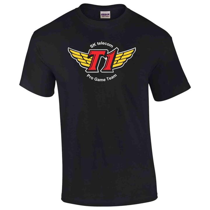 iGPrints SKT SK Telecom T1 Logo League of Legends Esports Team Gamers Shirt TShirt T Shirt Black Lazada PH