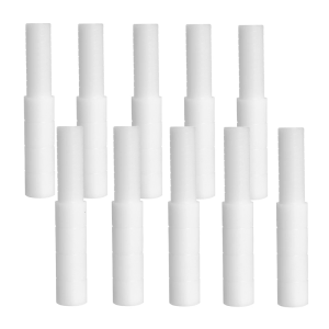 ไม้กอล์ฟไม้กอล์ฟ10ชิ้นด้ามยืดปลายด้ามไม้กอล์ฟไม้หลอดขยายเหล็กพลาสติกทนทานอุปกรณ์กอล์ฟ